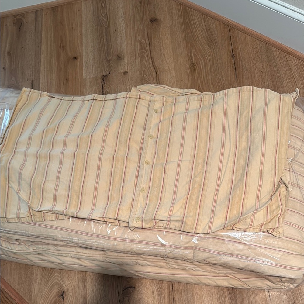 Striped Tan Bedding Set desert spring Ralph Lauren